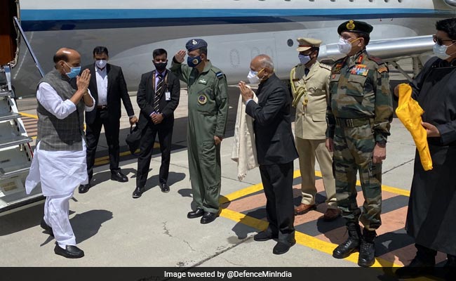 Rajnath Singh Embarks On Three-Day Visit To Ladakh