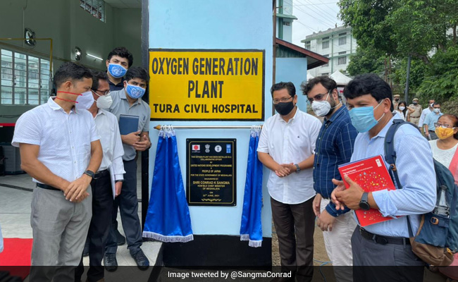 "Momentous Occasion": Meghalaya Chief Minister Launches 3 Oxygen Plants