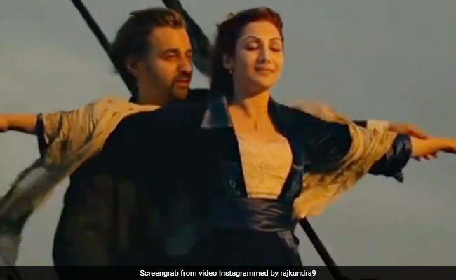 Nothing To See Here, Just Shilpa Shetty And Raj Kundra Romancing On The Titanic In A Parallel Universe