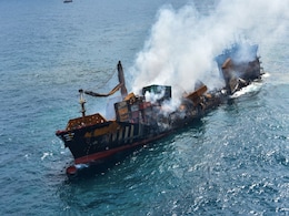 Data Recovered From Fire-Stricken Ship Sinking Off Sri Lanka Data Recovered From Fire-Stricken Ship Sinking Off Sri Lanka