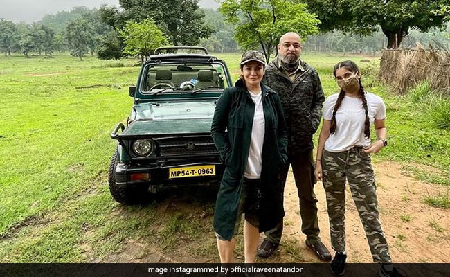 Here's A Glimpse Of Raveena Tandon's "Lovely Memories" From Bandhavgarh National Park