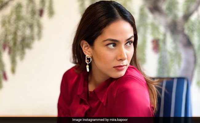 While Mira Kapoor Is "Looking At The Bright Side", We've Got Our Eyes On Her Gorgeous Burgundy Dress