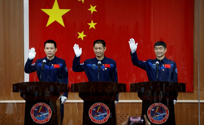 China To Launch First Crew To New Space Station On Thursday