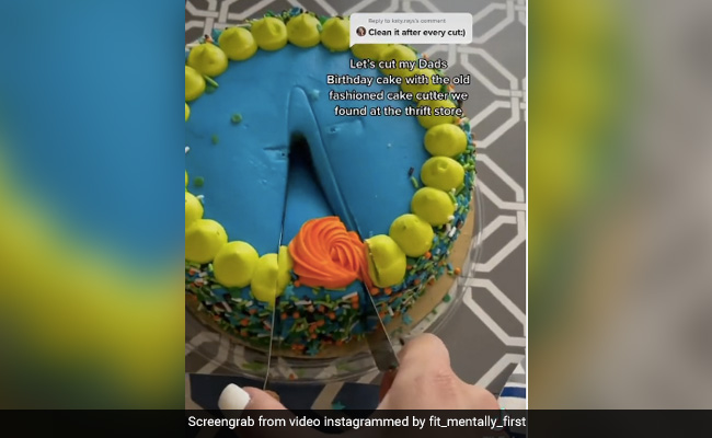 लड़की के बर्थडे पर पापा ले आए पुराने ज़माने का Cake Cutter, तो लड़की ने ऐसे काटा केक, लोग बोले- ‘ये कहां मिलेगा’ ?