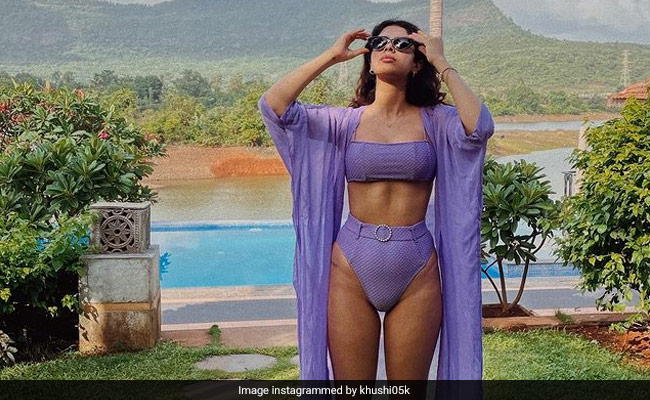 Put Your Shades On For Khushi Kapoor's Pool Day Glow-Up