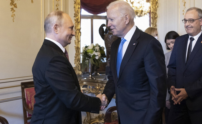 Joe Biden, Vladimir Putin Hail Positive Talks, But US Warns On Cyber Warfare