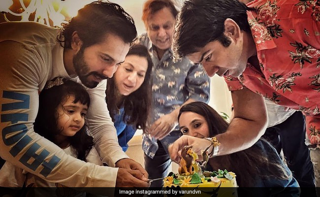 Varun Dhawan Celebrates Niece's 3rd Birthday At Home With Family