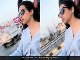 सरगुन मेहता ने खुली सड़क पर यूं दौड़ाई गाड़ी, बोलीं- जीप वाला स्वैग...देखें Video सरगुन मेहता ने खुली सड़क पर यूं दौड़ाई गाड़ी, बोलीं- जीप वाला स्वैग...देखें Video