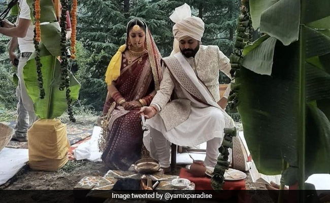 Viral: Unseen Pics From Yami Gautam And Aditya Dhar's Wedding