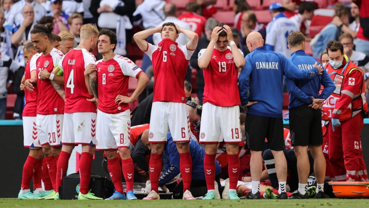 Christian Eriksens Saviours At Euro 2020 Honoured By UEFA