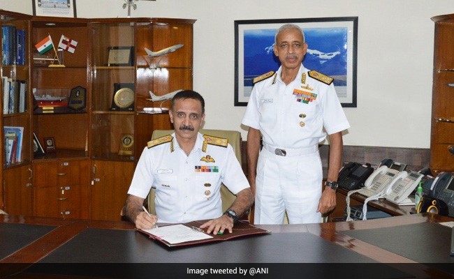 Vice Admiral Ravneet Singh Takes Charge As Deputy Chief Of Naval Staff