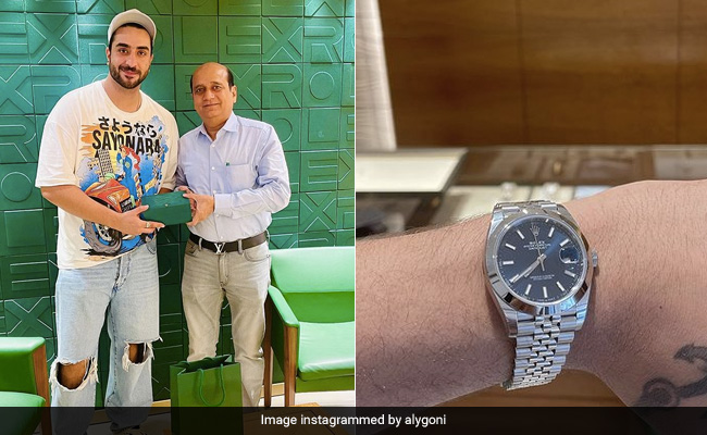 Aly Goni Says <i>Sayonara</i> To All His Watches For The Rolex DateJust 41 Worth Rs 5.7 Lakh