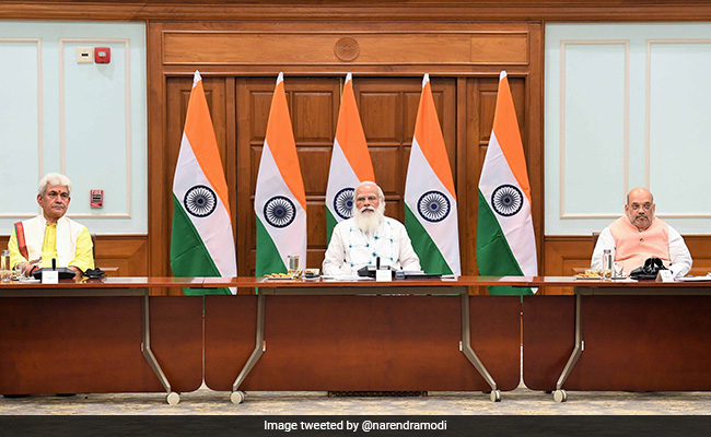 "Remove <i>Dilli, Dil Ki Doori</i>": 10 Things PM Said At Meet With J&K Leaders