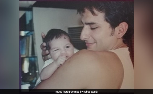 Guess "Who's Winking At The Camera" In Saif Ali Khan's Arms - Correct Answer Inside