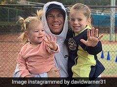 "My Gorgeous Girls": David Warner Shares Picture With His Daughters