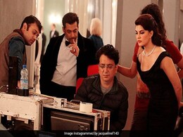 On 7 Years Of <i>Kick</i>, Jacqueline Fernandez Shares A BTS Pic With Salman Khan From Set On 7 Years Of <i>Kick</i>, Jacqueline Fernandez Shares A BTS Pic With Salman Khan From Set