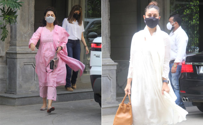 Randhir Kapoor Moves To A New House. Kareena, Karisma, And Neetu Kapoor Join Him In <i>Griha Pravesh Puja</i>