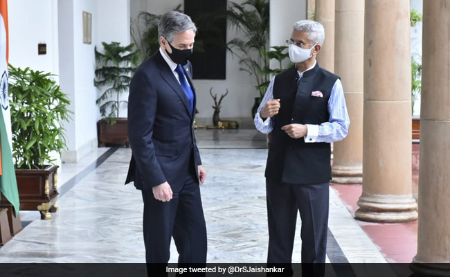 "Every Democracy Is Work In Progress": US' Blinken After Talks With India