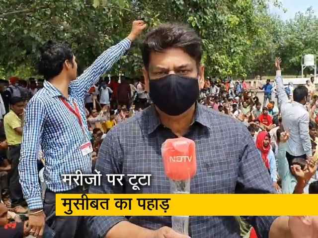 यूपी में सरकारी एंबुलेंस के 19000 कर्मचारी हड़ताल पर