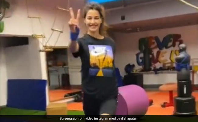 दिशा पटानी ने छलांग लगाते हुए जमीन पर की शानदार लैंडिंग, एक्ट्रेस के Video ने मचाई धूम