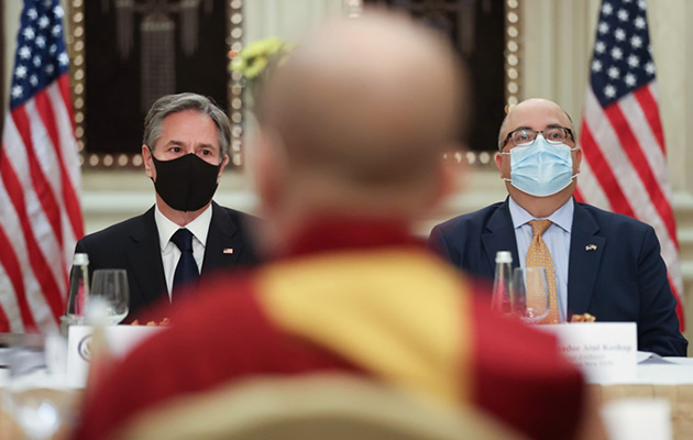 Antony Blinken's Meeting With Dalai Lama Representatives In India Angers China