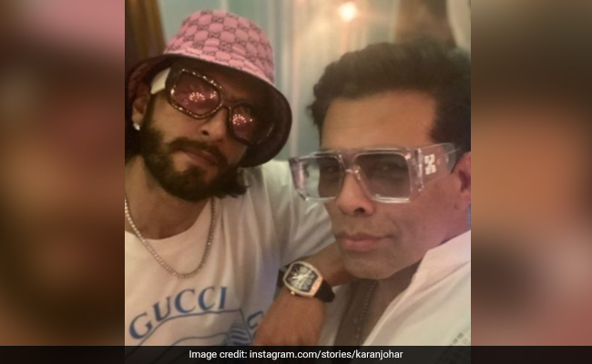 When Ranveer Singh And Karan Johar Pose For A Selfie, Swag Is Guaranteed