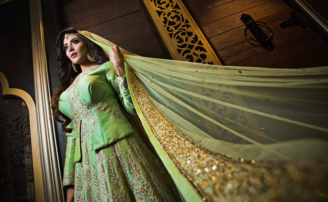 With These Shimmery Lehengas, Your Glam Ethnic Streak Will Only Continue