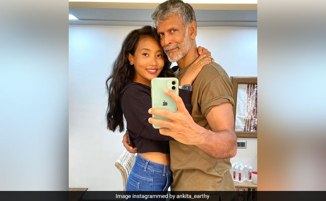 When Ankita Konwar, "Crazy In Love" With Milind Soman, Felt "A Little Clingier Than Usual." See Pic