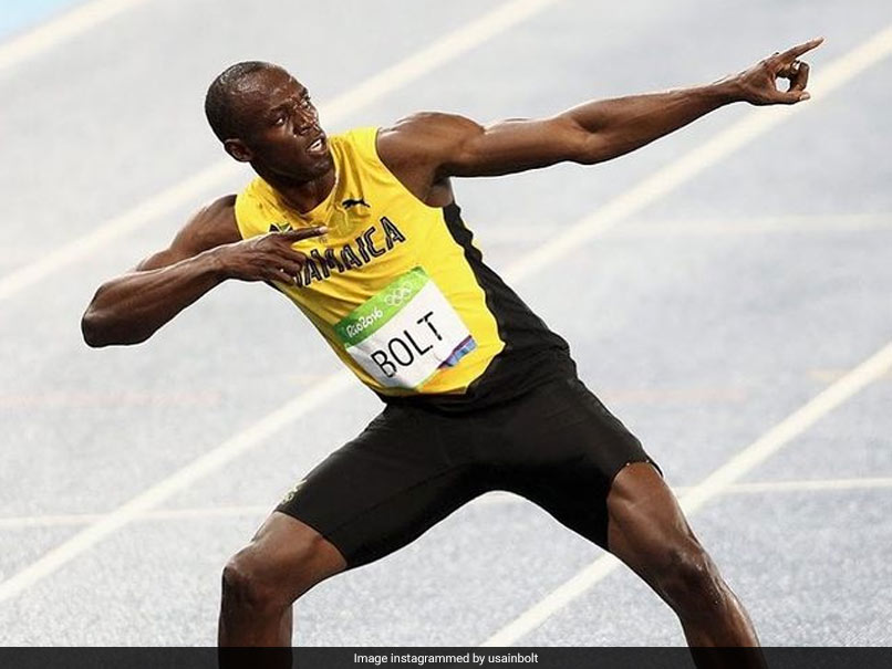 Olympic Gold Medallist Usain Bolt Returns On Track For 800m Race As Part Of Exhibition