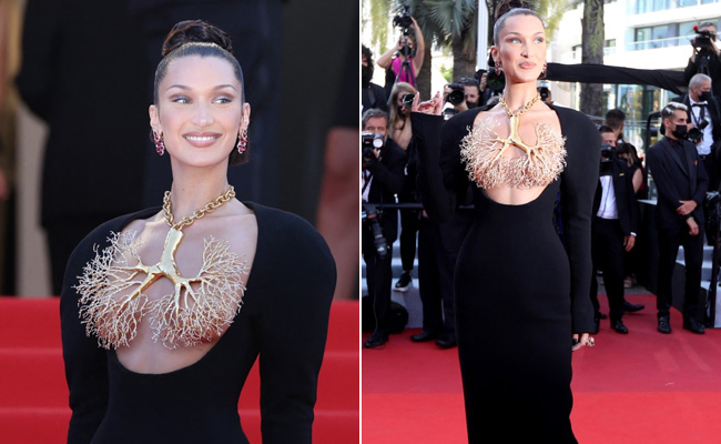 If Bella Hadid's Cannes 2021 Outfit Doesn't Take Your Breath Away, Nothing Else Will