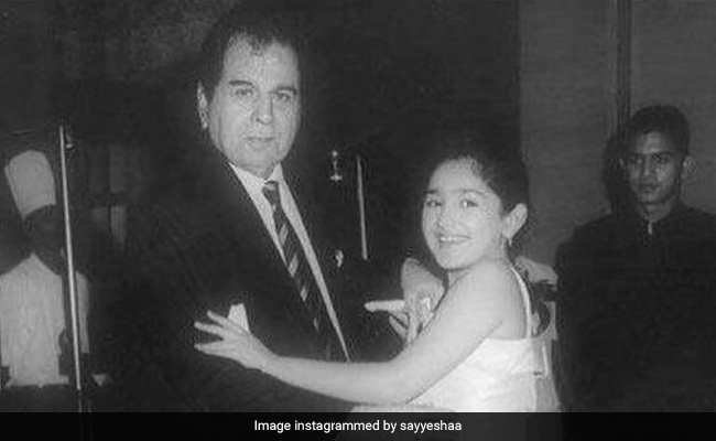 Saira Banu's Grandniece Sayyeshaa Saigal Remembers Dilip Kumar: "Blessed To Have Spent My Childhood With The Legend"