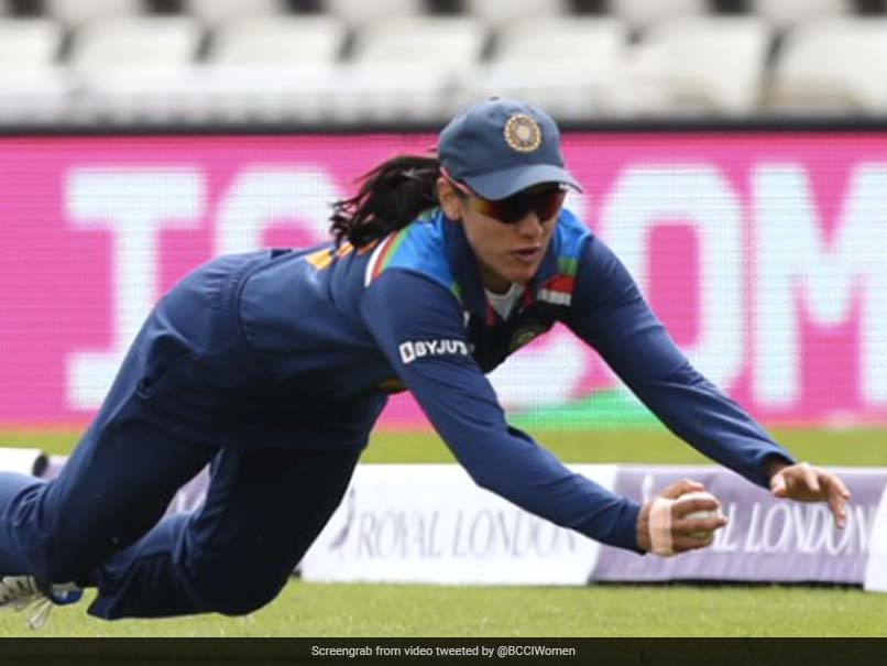 Watch: Smriti Mandhana's Catch To Dismiss Nat Sciver Lights Up Twitter