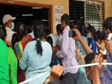 Massive Crowd At Telangana Vaccination Centre Causes Near Stampede