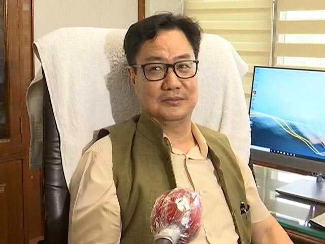 "Huge Challenge, Responsibility": Kiren Rijiju Takes Charge As Law Minister