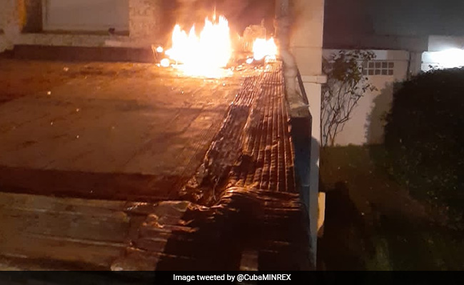 "Terrorist Attack": Cuba Blames US After Molotov Attack At Paris Embassy