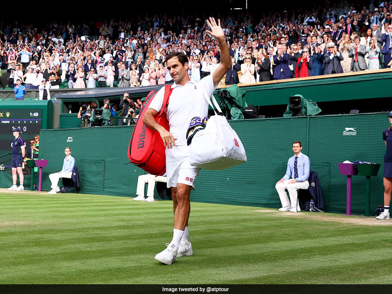Wimbledon: Roger Federer Receives "An Ovation For 22 Years" After Shock Exit In Quarter-Final. Watch