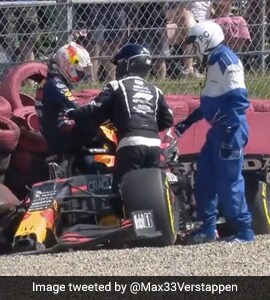 British GP: Max Verstappen Accuses Lewis Hamilton Of "Disrespectful And Unsportsmanlike Behaviour"