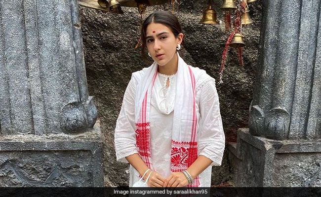 Sara Ali Khan Shares Pics From Assam's Kamakhya Temple. See Here