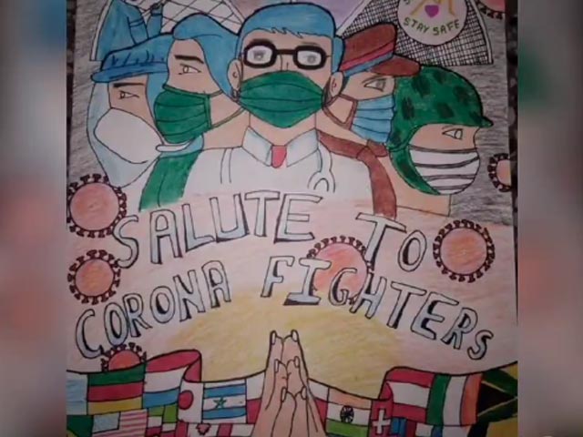 Saluting The Covid Heroes