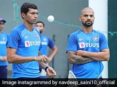 SL vs IND: Medical Team Assessing Navdeep Saini's Injury: Bowling Coach