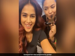 Genelia D'Souza Will Convince You To Go With The Flow In Just A Few Seconds Genelia D'Souza Will Convince You To Go With The Flow In Just A Few Seconds