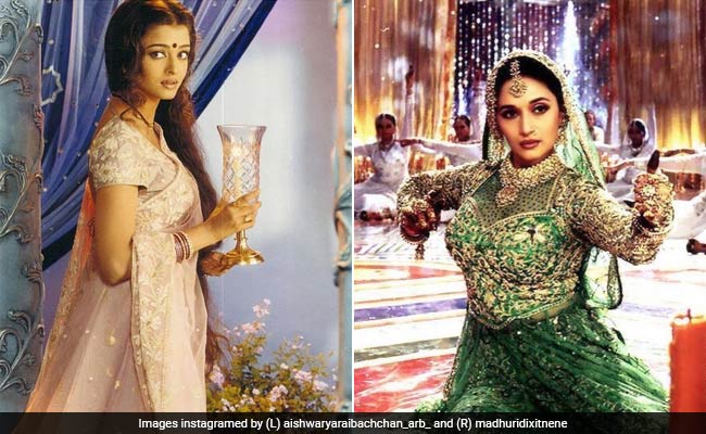 From Aishwarya Rai's 600 <i>Sarees</i> To Madhuri Dixit's Rs 15 Lakh <i>Lehengas</i>, Devdas Is A Fashion Classic Even 19 Years Later