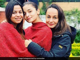 Alia Bhatt, Soni Razdan And Shaheen Bhatt Are Having Quite The Drool-Worthy Meal In London