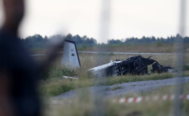 Small Plane Carrying 9 Crashes In Sweden, All Dead: Police