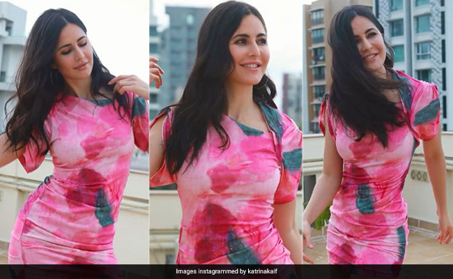 Katrina Kaif In A Pink Tie-Dye Mini Dress Can Brighten Any Of Our Dull Days