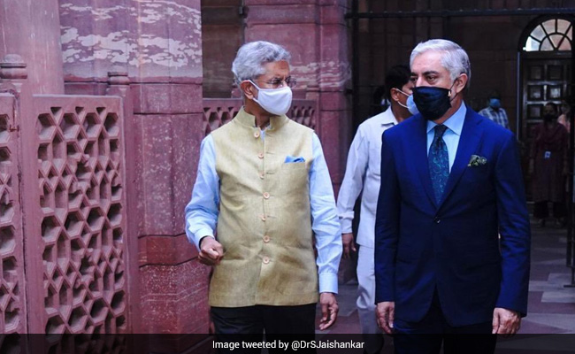 S Jaishankar Meets Top Afghan Peace Negotiator Amid Violence In Afghanistan