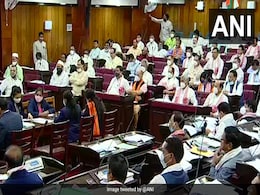 Assam Assembly Adjourned After Ruckus Over Vaccination Drive Assam Assembly Adjourned After Ruckus Over Vaccination Drive
