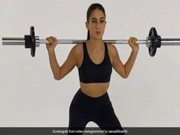 सारा अली खान ने टफ वर्कआउट करते हुए वीडियो किया शेयर, कटरीना कैफ का यूं आया रिएक्शन सारा अली खान ने टफ वर्कआउट करते हुए वीडियो किया शेयर, कटरीना कैफ का यूं आया रिएक्शन