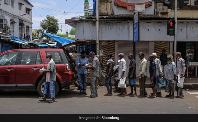 Covid Impact Sees Even Middle Class Indians Queuing For Rations