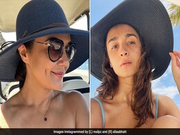 Alia Bhatt And Preity Zinta Are Making The Black Sun Hat This Season's Hottest Celebrity Fashion Accessory Alia Bhatt And Preity Zinta Are Making The Black Sun Hat This Season's Hottest Celebrity Fashion Accessory